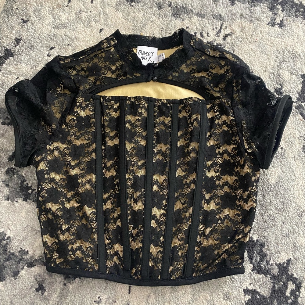 Princess Poly Hemsley Top Black